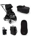 Bugaboo Bugaboo Dragonfly Plus Essential Pushchair Bundle (5 Pieces) - Black