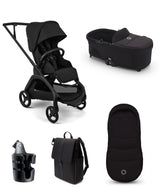 Bugaboo Bugaboo Dragonfly Plus Essential Pushchair Bundle (5 Pieces) - Black