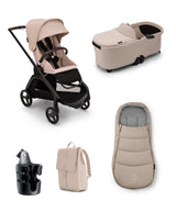 Bugaboo Bugaboo Dragonfly Plus Essential Pushchair Bundle (5 Pieces) - Desert Taupe