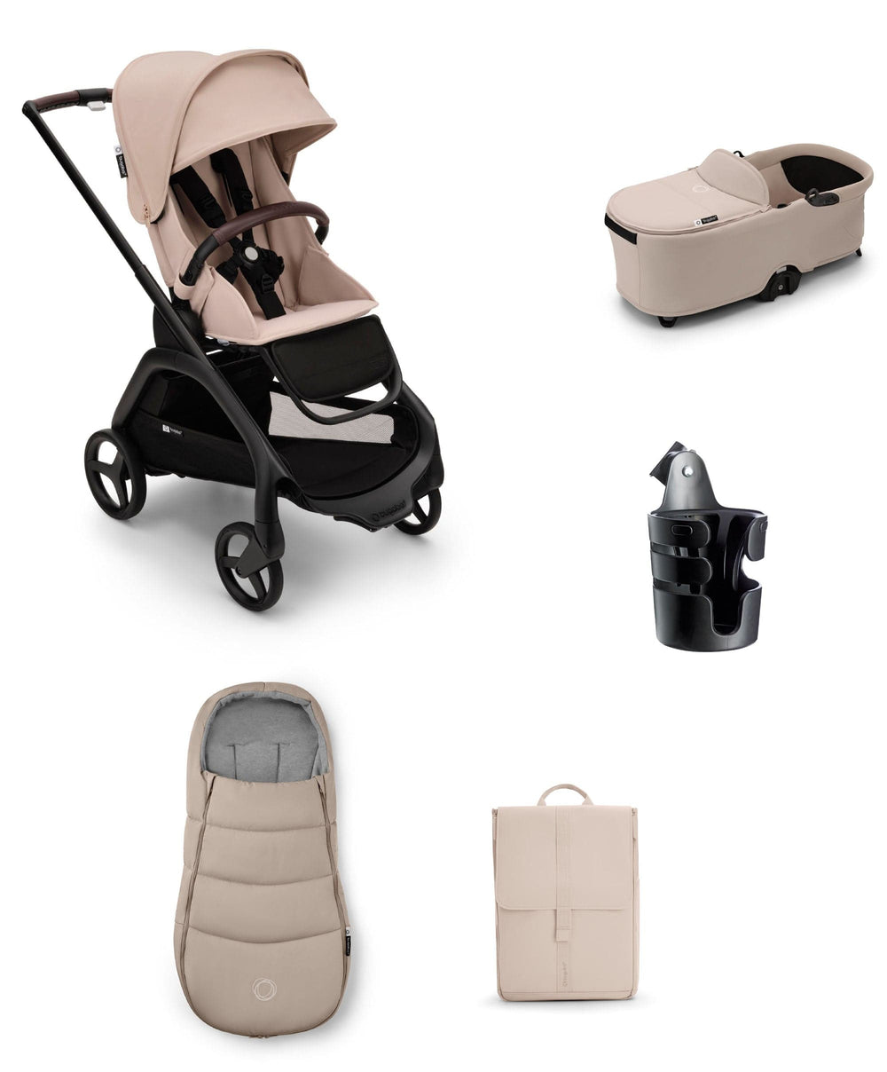 Bugaboo Bugaboo Dragonfly Pushchair Essential Bundle - Taupe