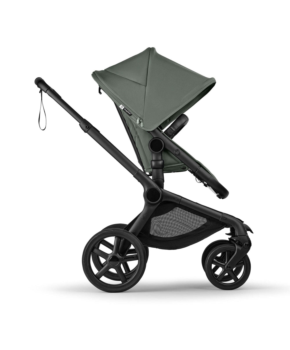 Bugaboo Bugaboo Fox 5 Renew Complete Pushchair Bundle with Maxi-Cosi Pebble Slide Pro Car Seat &amp; Base (8 Pieces) - Forrest Green
