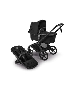 Bugaboo Bugaboo Fox 5 Renew Complete Pushchair Bundle with Maxi-Cosi Pebble Slide Pro Car Seat & Base (8 Pieces) - Heritage Black