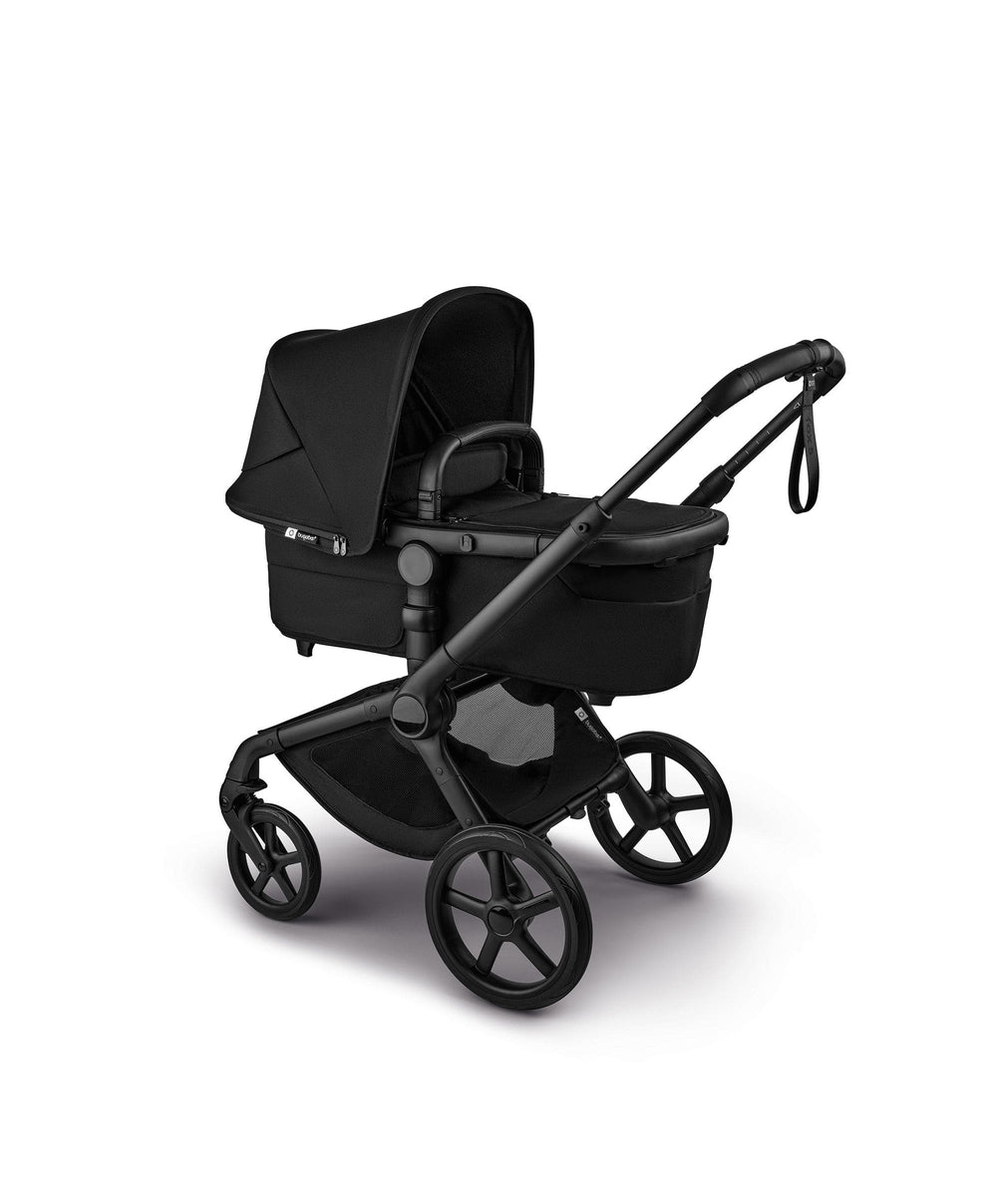 Bugaboo Bugaboo Fox 5 Renew Complete Pushchair Bundle with Maxi-Cosi Pebble Slide Pro Car Seat &amp; Base (8 Pieces) - Heritage Black