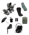 Bugaboo Bugaboo Fox5 Ultimate Bundle with Cybex Cloud T Car Seat and Base in Forest Green