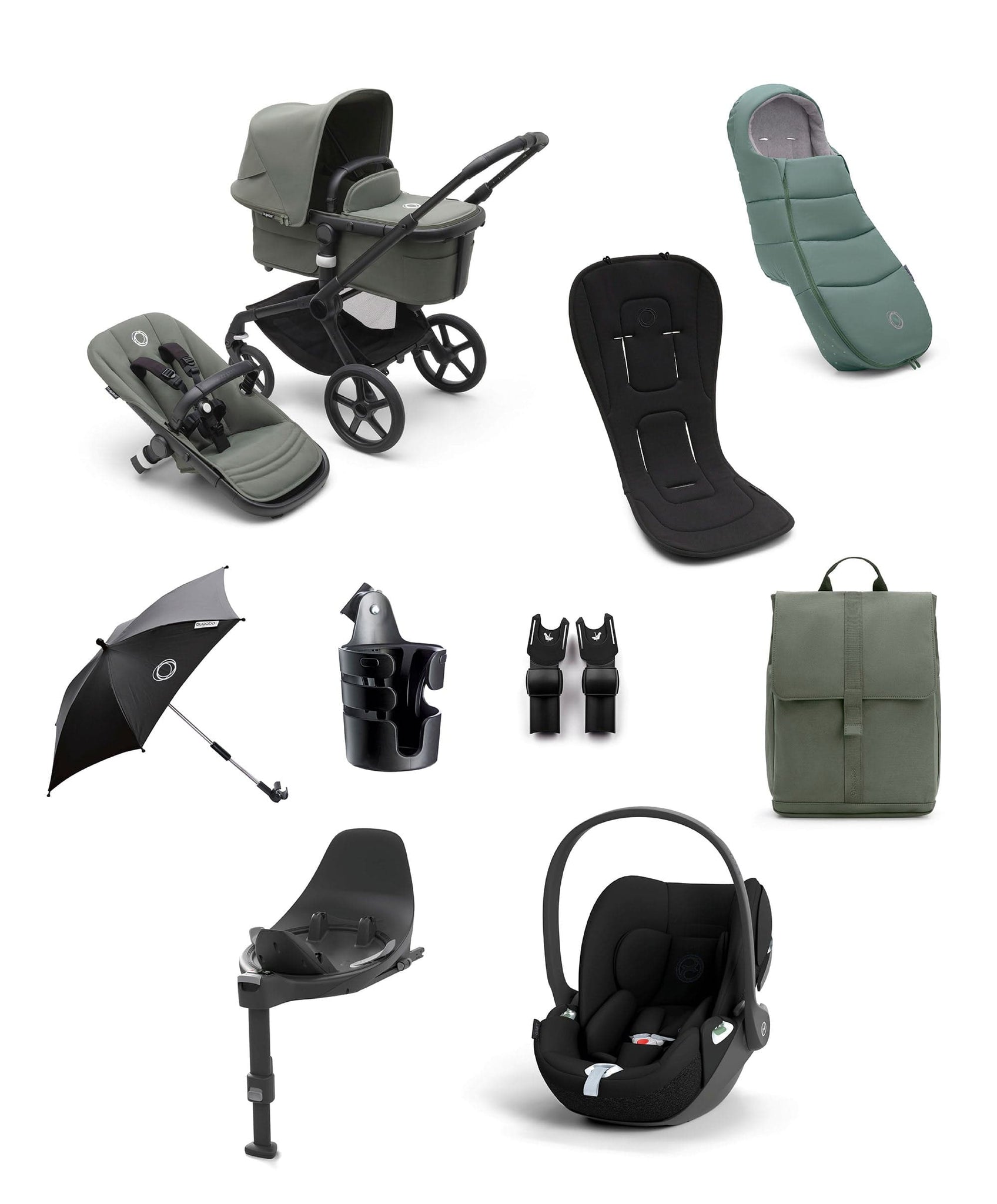 bugaboo fox 3 seat assembly Bugaboo Fox5 Ultimate Bundle with Cybex Cloud T Car Seat and Base in F –  Mamas & Papas IE
