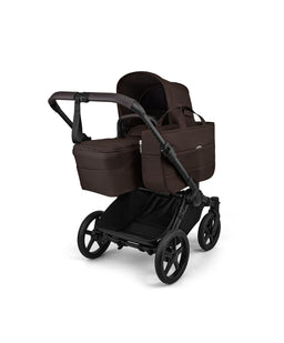 Bugaboo Donkey 6 Twin Essential Bundle With Cybex Cloud T+ i-Size Rotating Baby Car Seat (10 Pieces) - Cocoa Brown