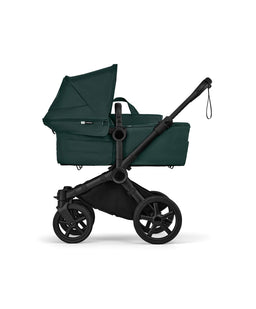 Bugaboo Donkey 6 Twin Essential Bundle With Cybex Cloud T+ i-Size Rotating Baby Car Seat (10 Pieces) - Fern Green