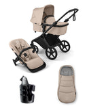 Bugaboo Pushchairs Bugaboo Cub Essential Pushchair Bundle - Desert Taupe