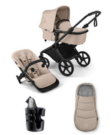 Bugaboo Pushchairs Bugaboo Cub Essential Pushchair Bundle - Desert Taupe