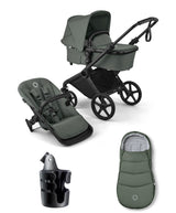 Bugaboo Pushchairs Bugaboo Cub Essential Pushchair Bundle - Forest Green