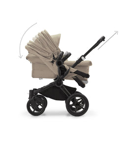 Bugaboo Pushchairs Bugaboo Donkey 5 Double Carrycot & Seat Pushchair - Desert Taupe