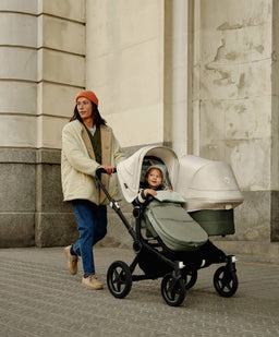 Bugaboo Pushchairs Bugaboo Donkey 5 Double Carrycot & Seat Pushchair - Desert Taupe
