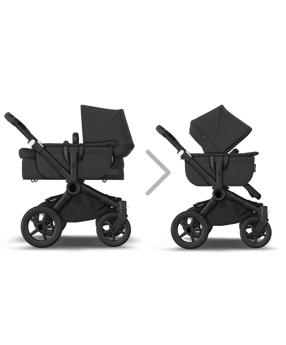 Bugaboo Pushchairs Bugaboo Donkey 5 Duo Pushchair Essential Bundle - Black