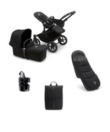 Bugaboo Pushchairs Bugaboo Donkey 5 Mono Complete Pushchair Essential Bundle - Black