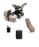 Bugaboo Pushchairs Bugaboo Donkey 5 Mono Complete Pushchair Essential Bundle - Taupe