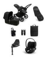 Bugaboo Pushchairs Bugaboo Donkey 5 Mono Complete Pushchair Ultimate Bundle with Cloud T Car Seat & Base - Black