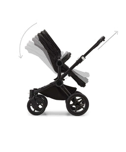 Bugaboo Pushchairs Bugaboo Donkey 5 Twin Carrycot & Seat Pushchair - Midnight Black