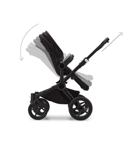 Bugaboo Pushchairs Bugaboo Donkey 5 Twin Carrycot & Seat Pushchair - Midnight Black