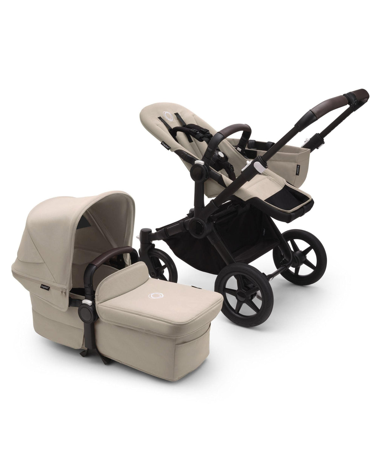 Bugaboo Donkey Twin Bundle Me Bugaboo Donkey Twin Pushchair Essential  Bundle Taupe  Mamas