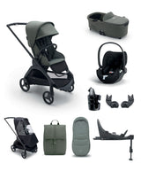 Bugaboo Pushchairs Bugaboo Dragonfly Pushchair Bundle with Cloud T Car Seat & Base - Forest Green