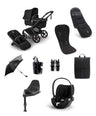 Bugaboo Pushchairs Bugaboo Fox 5 Renew Complete Pushchair Bundle with Cybex Cloud T Car Seat (8 Pieces) - Black