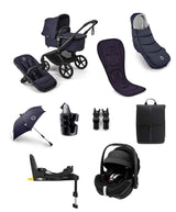 Bugaboo Pushchairs Bugaboo Fox 5 Renew Complete Pushchair Bundle with Maxi-Cosi Pebble 360 Pro Car Seat (9 Pieces) - Deep Indigo
