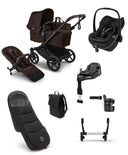 Bugaboo Pushchairs Donkey 6 Single Ultimate Pushchair with Pebble Slide Pro - Cocoa Brown