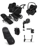 Bugaboo Pushchairs Donkey 6 Single Ultimate Pushchair with Pebble Slide Pro - Heritage Black