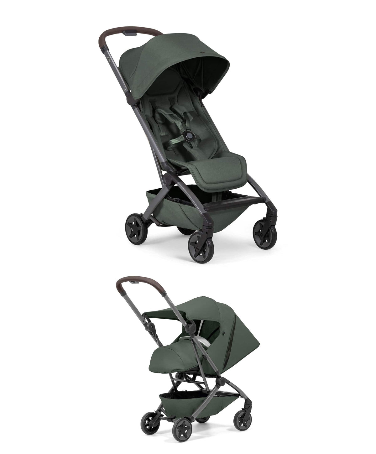 Bugaboo Pushchairs Joolz Aer2 Pushchair With Nest to Seat - Forest Green