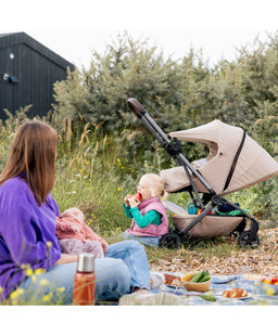 Bugaboo Pushchairs Joolz Aer2 Pushchair With Nest to Seat - Sandy Taupe