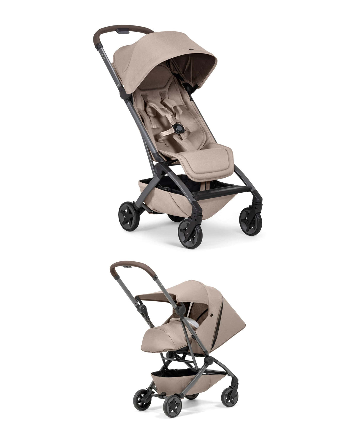 Bugaboo Pushchairs Joolz Aer2 Pushchair With Nest to Seat - Sandy Taupe