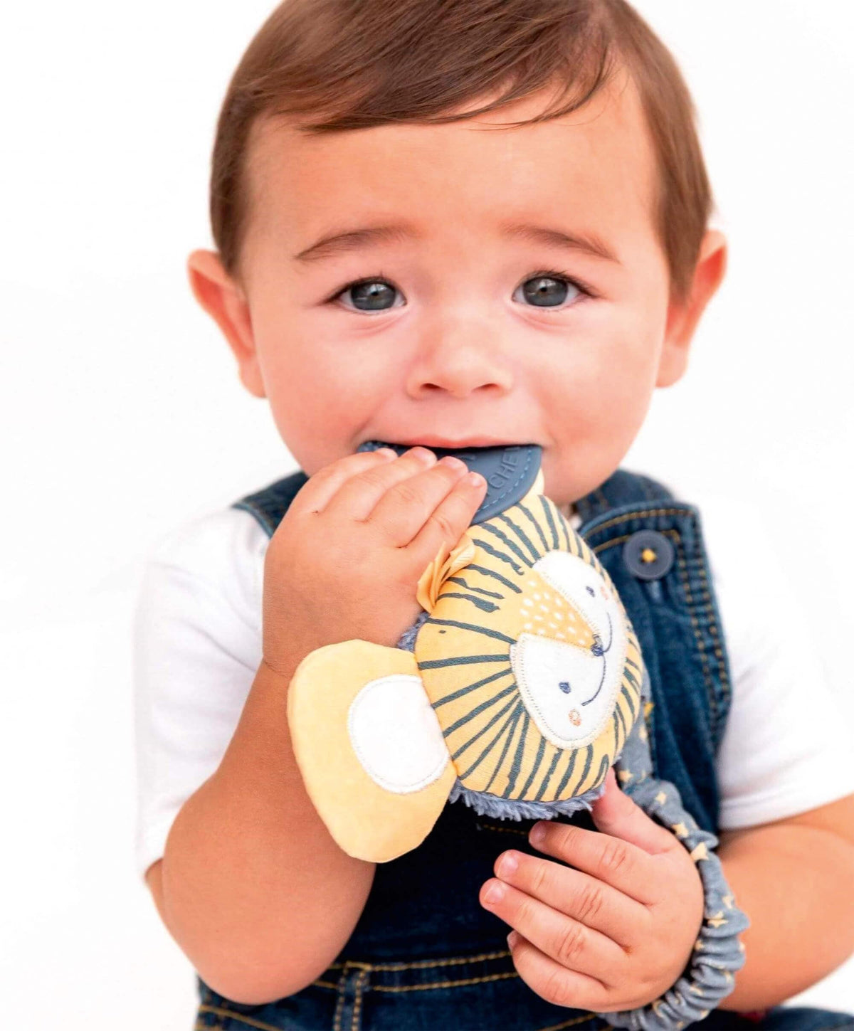 Cheeky Chompers Bertie the Lion Sensory Teething Toy Mamas Papas IE
