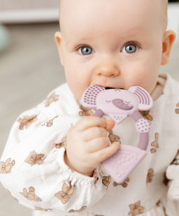 Cheeky Chompers Teethers Cheeky Chompers Darcy the Elephant Teether - Dusky pink