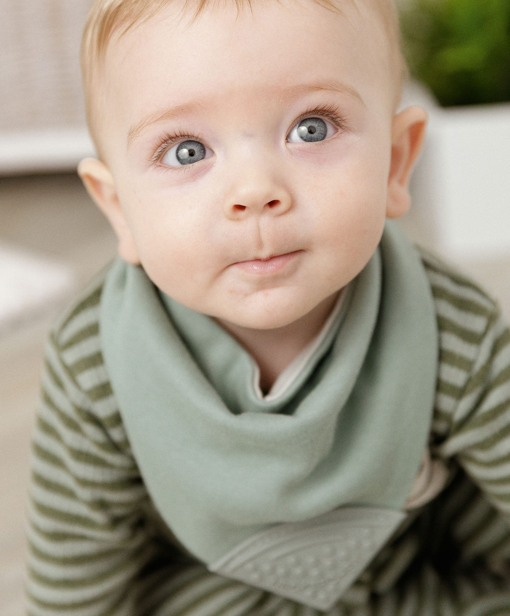 Cheeky Chompers Teethers Cheeky Chompers Neckerchew - Sage