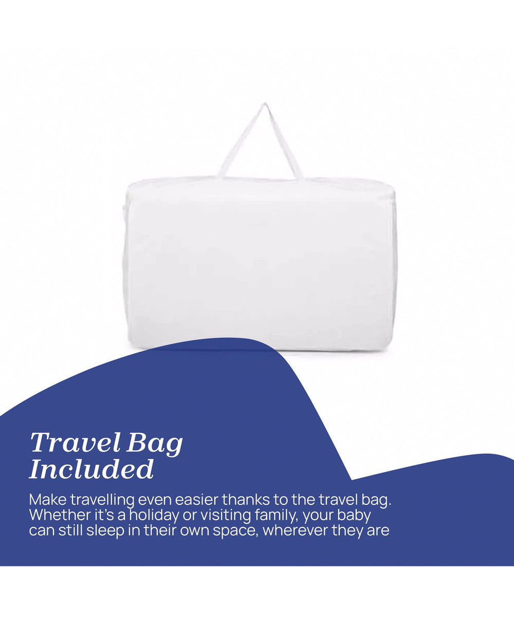 Chicco Bedside Sleeping Chicco Next2Me Magic Evo Bedside Crib – Dark Grey