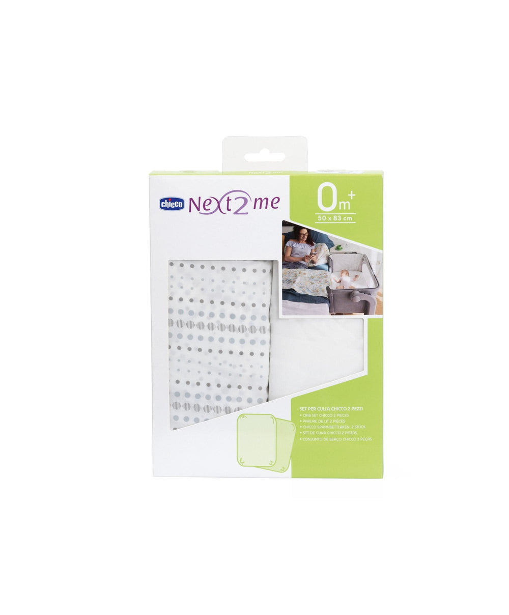 Chicco Sheets Chicco Next2Me Fitted Sheets Crib Set (2 Piece) - Air