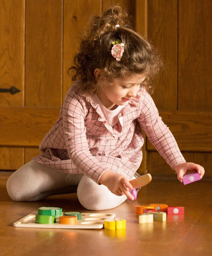 Classic World Eco Friendly & Wooden Toys Classic World Cutting Fruit Puzzle