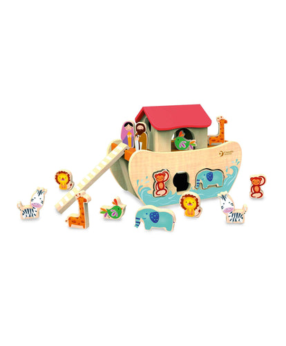 Classic World Eco Friendly & Wooden Toys Classic World Noah's Ark Shape Sorter Toy