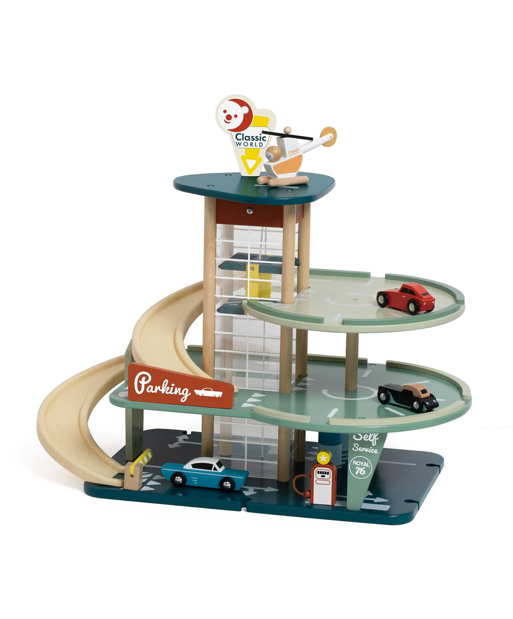 Classic World Eco Friendly &amp; Wooden Toys Classic World - Vintage Garage