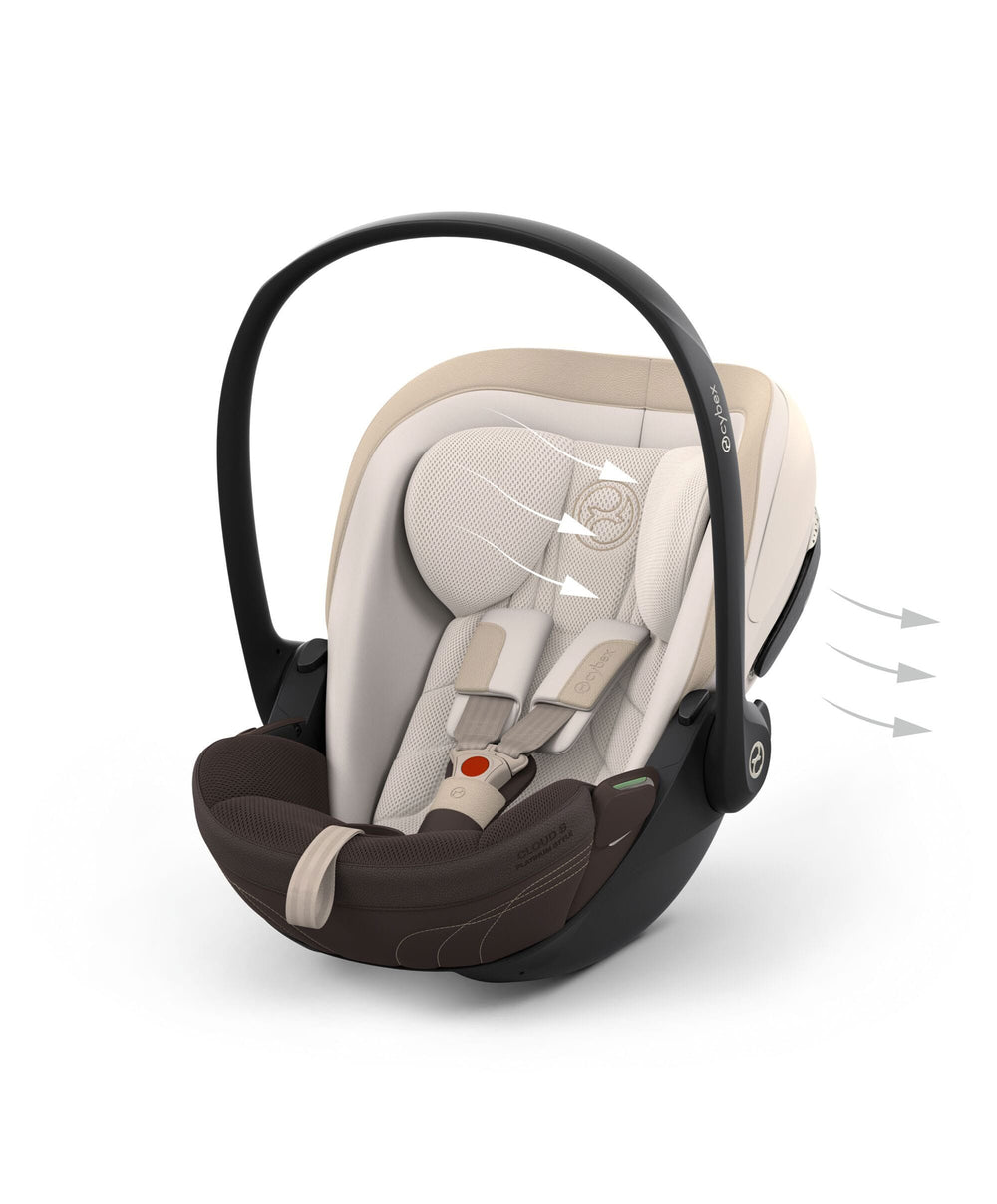 Cybex Baby Car Seats Cybex Cloud S i-Size 180 Baby Car Seat -  Style Amber Brown