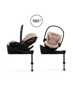 Cybex Baby Car Seats Cybex Cloud S i-Size Rotating Baby Car Seat - Cozy Beige