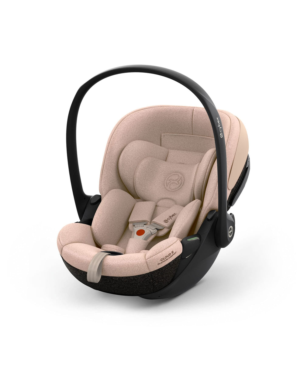 Cybex Baby Car Seats Cybex Cloud S i-Size Rotating Baby Car Seat - Cozy Beige