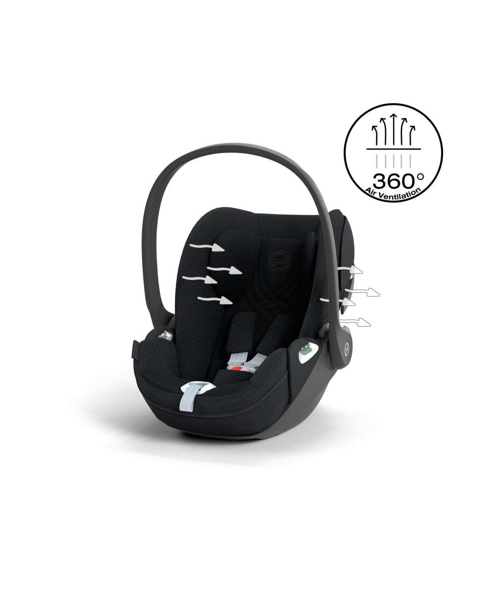 Cybex Baby Car Seats Cybex Cloud T i-Size + Baby Car Seat &amp; Base Bundle - Sepia Black