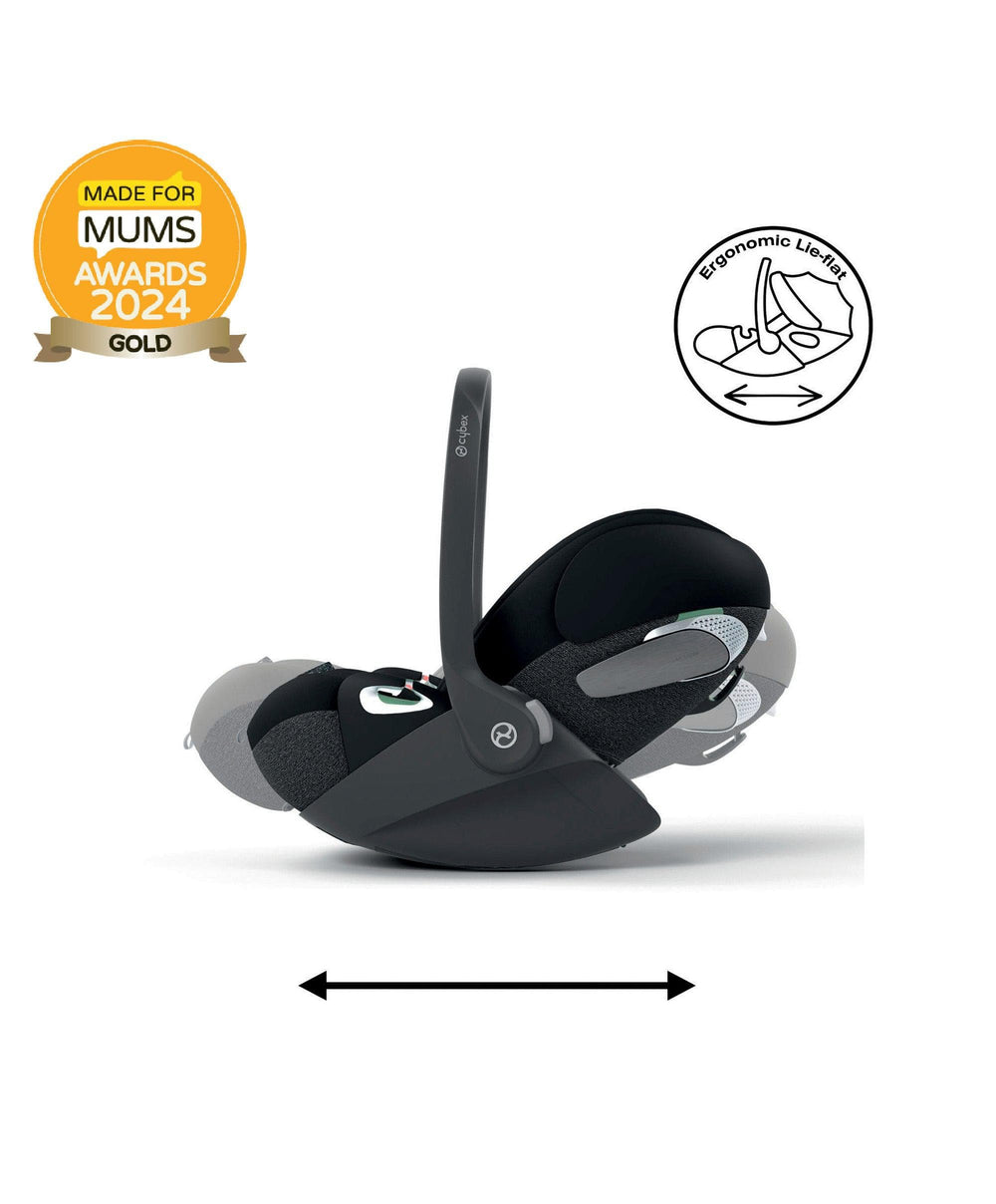 Cybex Baby Car Seats Cybex Cloud T i-Size Rotating Baby Car Seat &amp; Base Bundle - Sepia Black