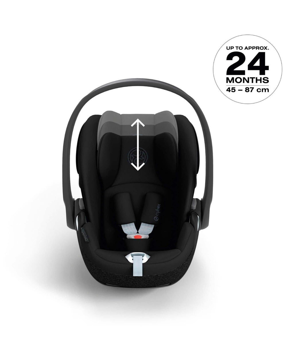 Cybex Baby Car Seats Cybex Cloud T i-Size Rotating Baby Car Seat &amp; Base Bundle - Sepia Black