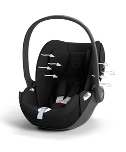 Cybex Baby Car Seats Cybex Cloud T i-Size Rotating Baby Car Seat - Sepia Black