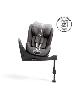 Cybex Baby Car Seats Sirona T i-Size 360° Rotating Car Seat in Mirage Grey