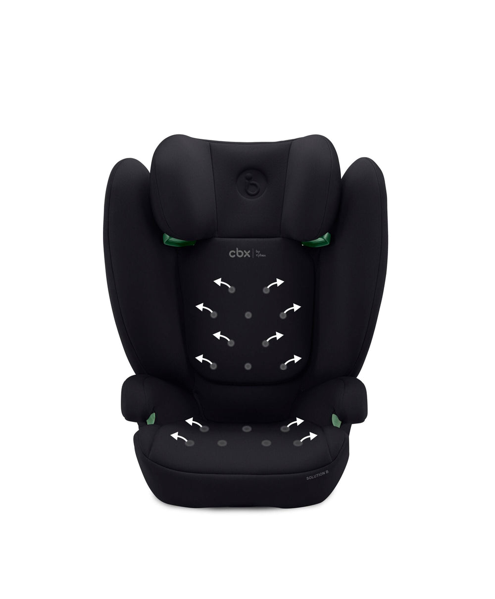 Cybex Baby-Toddler Car Seats CBX by Cybex Solution B i-Fix Highback Booster Car Seat - Black