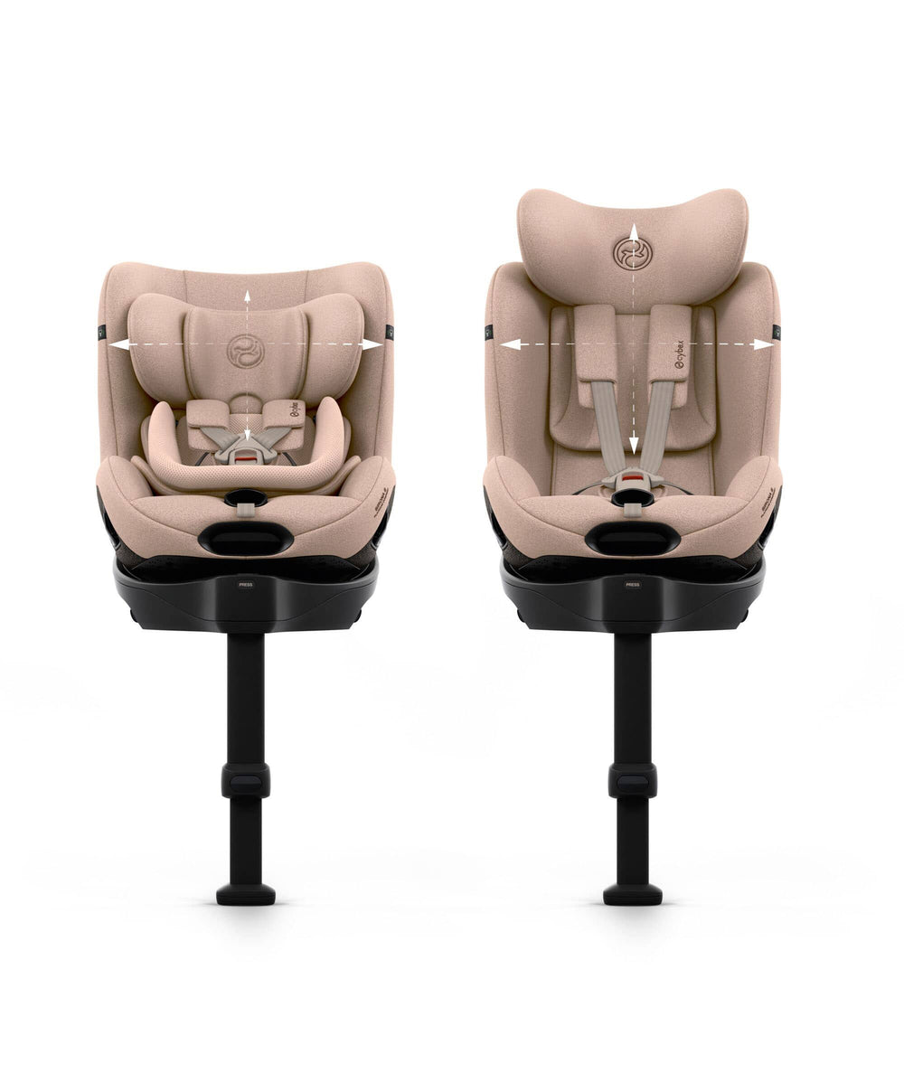 Cybex Baby-Toddler Car Seats CYBEX Sirona S i-Size 360 Car Seat - Cozy Beige
