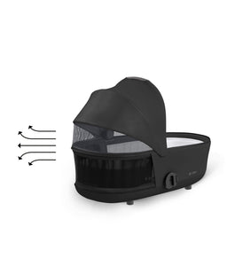 Cybex Carrycots Cybex Mios Lux Carrycot - Sepia Black